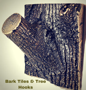 Bark Tiles & Tree Hooks