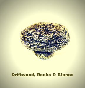 Driftwood, Rocks & Stones